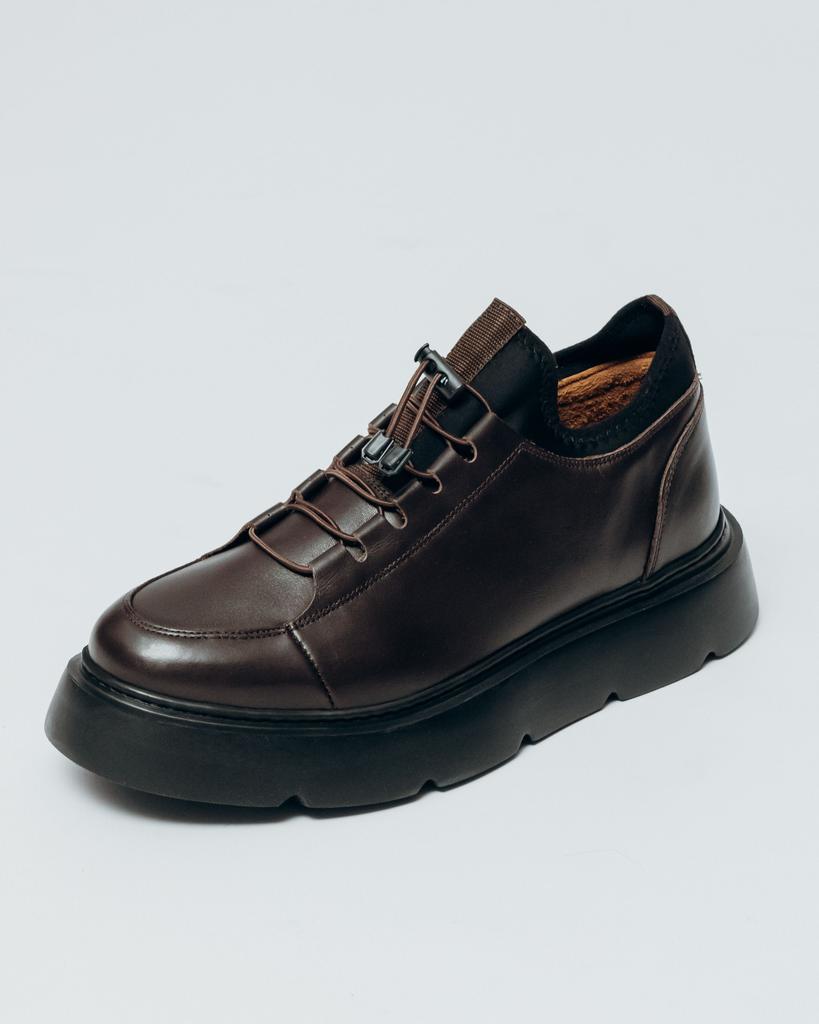Men's Demi-season Shoes Bestina 3055 40 Black Leather