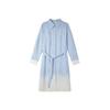 Demana Gradient Stripe Commuter Dress