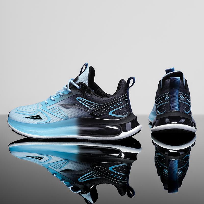 Men's breathable casual sneakers Four seasons new soft sole non slip comfort outdoor running shoes students light sports shoes