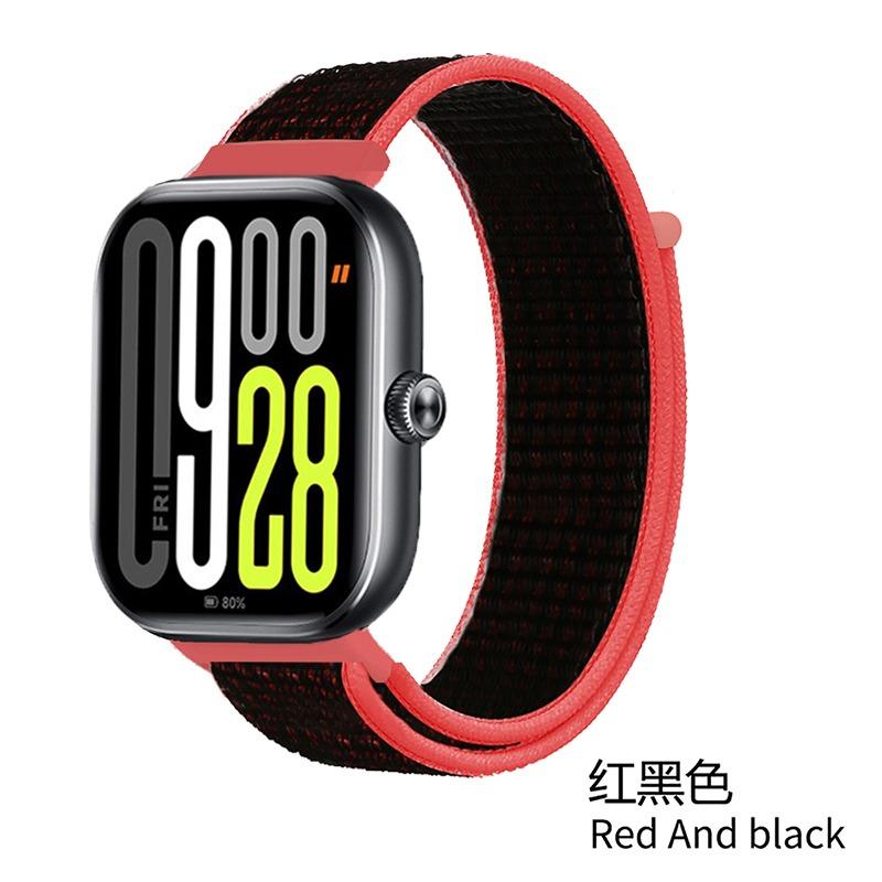 Braided Nylon Strap for Xiaomi Mi Band 9/8 Pro Breathable Comfortable Accessories Replaceable Wristband Redmi Watch 4/5 correa