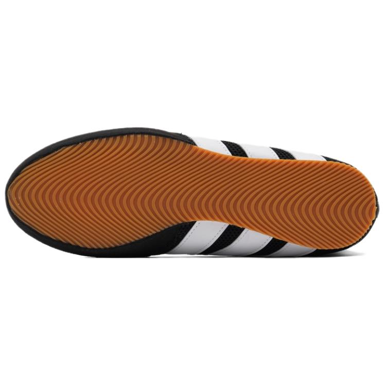 adidas Scarpe da Allenamento Unisex Box Hog Tessuto Lacci da Pugilato Colletto Pieghevole High-Top Scarpe da Allenamento Unisex JQ8538