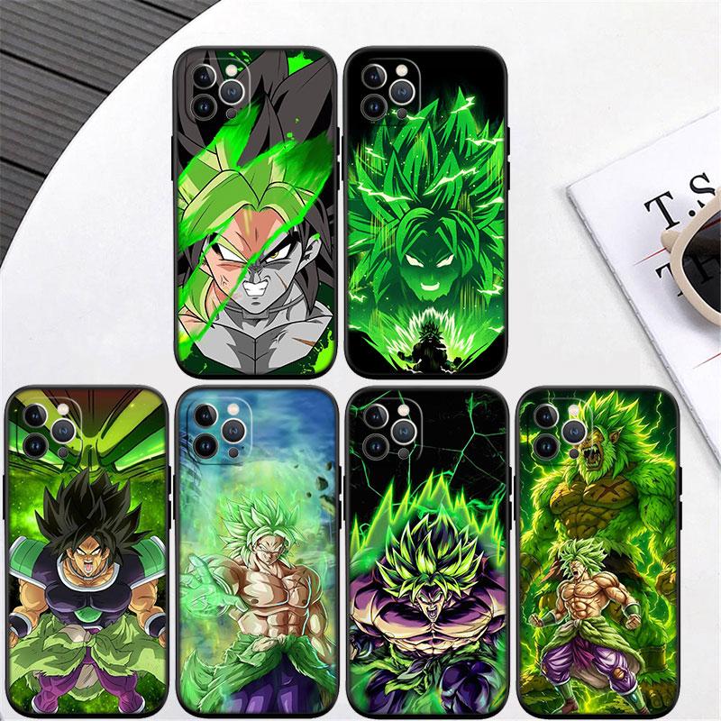 Dragon Ball BROLY Nuova Custodia per Telefono di Alta Gamma per iPhone 16 15 14 13 Pro Max Plus Mini