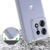 Case for Motorola Edge 50 Pro 5G, Fusion Hybrid, Clear