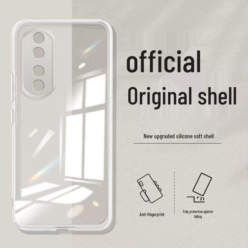 Honor 70 Pro+ Solid Color Liquid Full Coverage Anti-drop Soft Phone Case