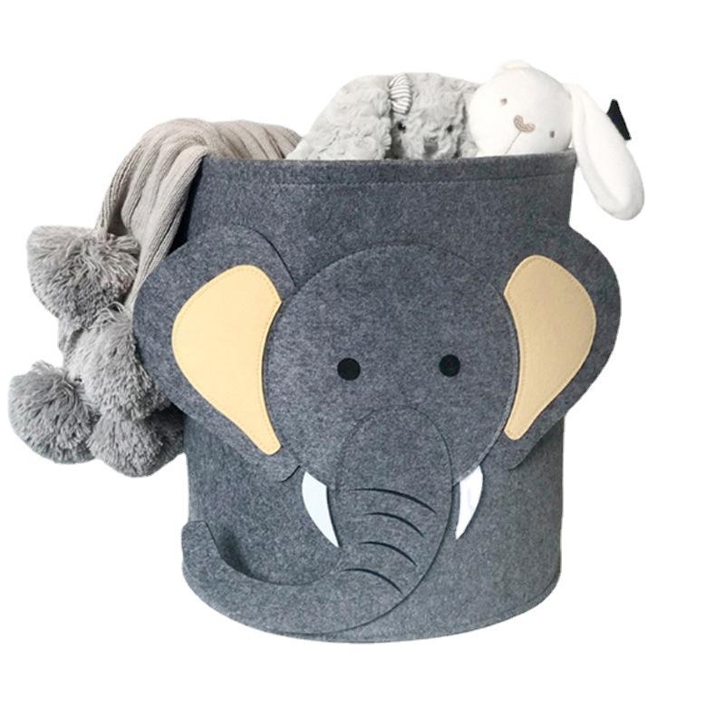 Löwe-Tiger-Wäschekorb, Kleidungs-Organizer, Halter, stehend, Aufbewahrungskorb, Spielzeug, Kleidung, Aufbewahrung, Eimer, Beutel