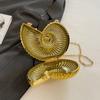 Summer-Themed Handbag Shaped Like a Conch, Perfect for Parties And Evening Events