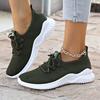 Shoes women's 2025 foreign trade new fly-woven women's shoes lightweight casual running shoes breathable soft-soled cloth shoes