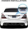 Universal Car Rear View Camera Mount Upgraded Full Stainless Steel Backup Camera Bracket Installation Support