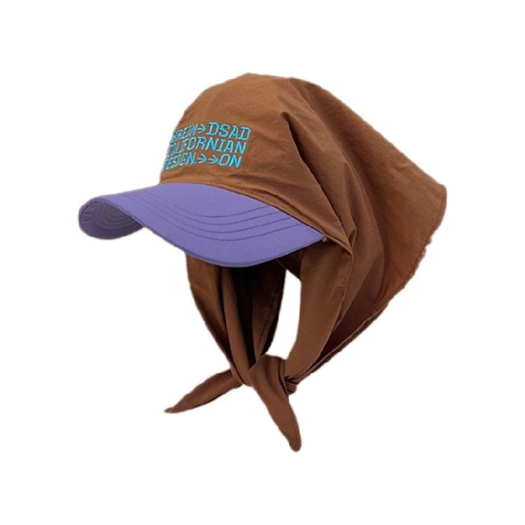 Summer Baseball Hat for Women Girls Embroidery Adjustable Hat Quick Drying