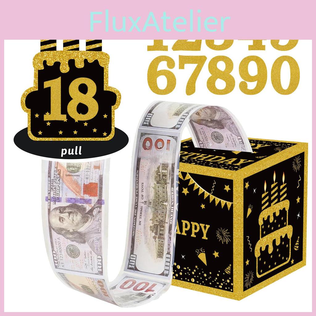 Gold Black Party Gift Box Suitable For Childrens Birthday Celebrations And Gifts