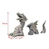 Dragon Sculpture Resin Giant Lawn Sculpture Gothic Fantasy Character Art Garden Terrace Statue Decoration