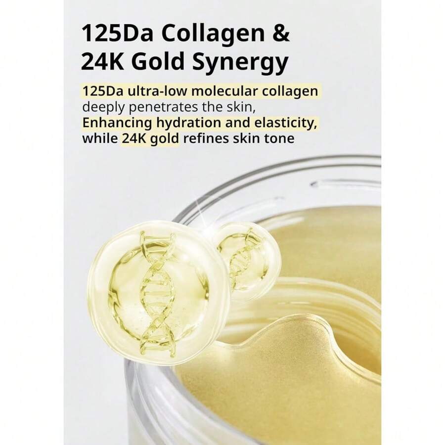 SNP [K Beauty Plasturi Perfecțiune Ochi cu Aur 24K 72g(60ea) | Plasturi Nutritivi Pentru Ochi Pentru Riduri Și Pete Pigmentare