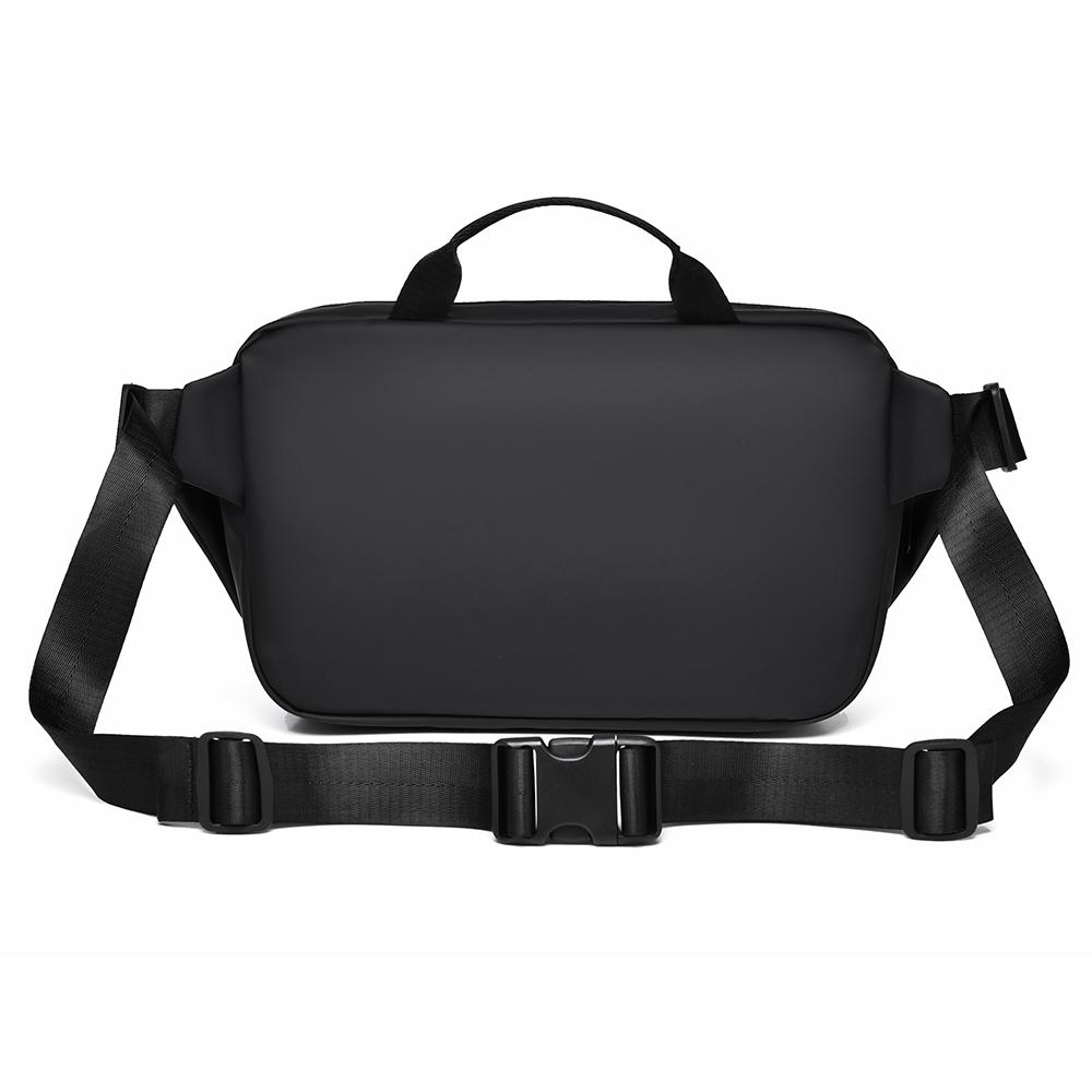 Shoulder Bag Men Multifunction Expandable Waterproof Travel Crossbody Sling Bag Pack Messenger Pack Chest Bag for Male