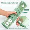 Large Capacity A4 Clear Document Bag PVC Waterproof Snap Closure File Folder for Office School Supplies Storage and Organization