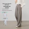 Women's High-Waisted Wide-Leg Suit Pants
