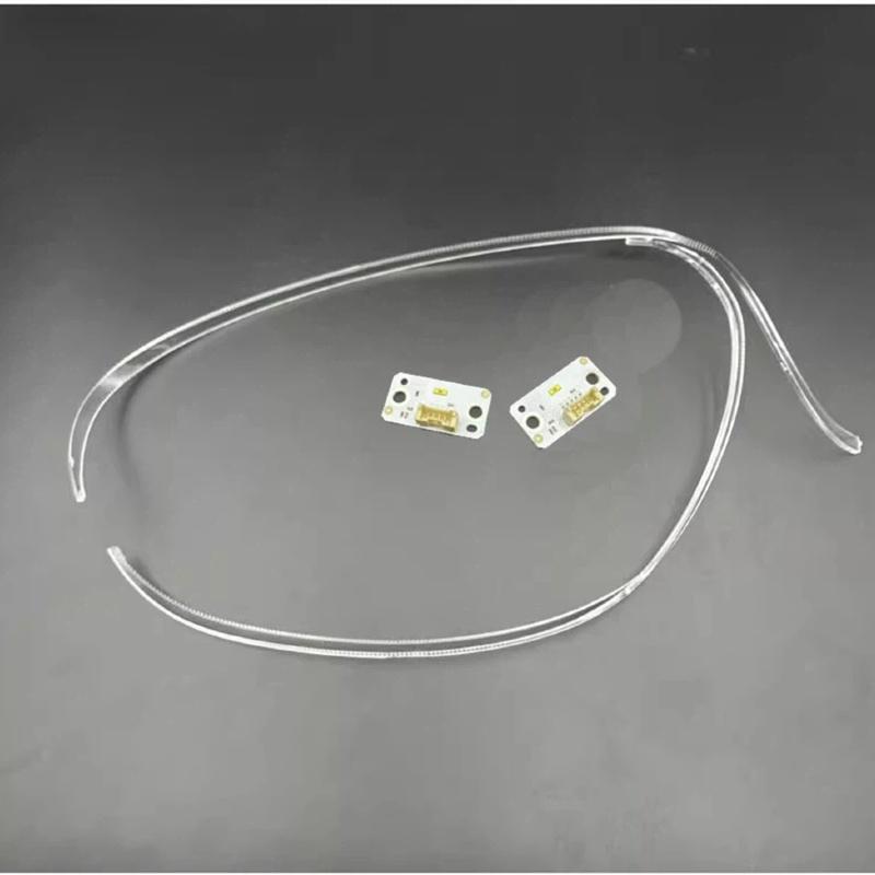 Car Led Tube Daytime Running Light DRL Light Guide Strip for Mini F60 2016- DRL LED Headlight
