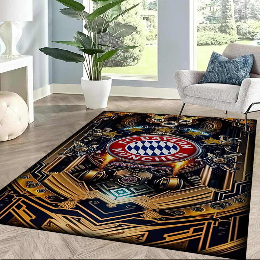 Fc Bayern München Square Rugs Are a Great Choice for Living Rooms, Bedrooms, Home Décor, and As Gifts.