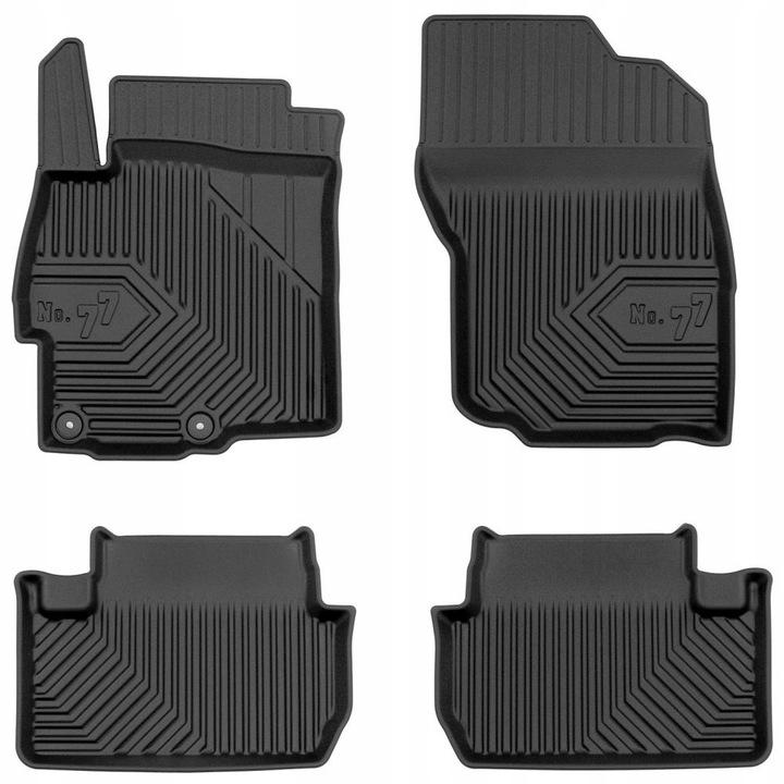 Set 77 Floor Mats And Mat Mitsubishi Lancer 8 Hatchback 2007-2017 D