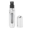 Mini Refillable Perfume Atomizer Bottle Scent Pump Case Cosmetic Spray Bottle 5mlSilver