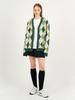 OUT OF BOUNDS Argyle Wool Cardigan