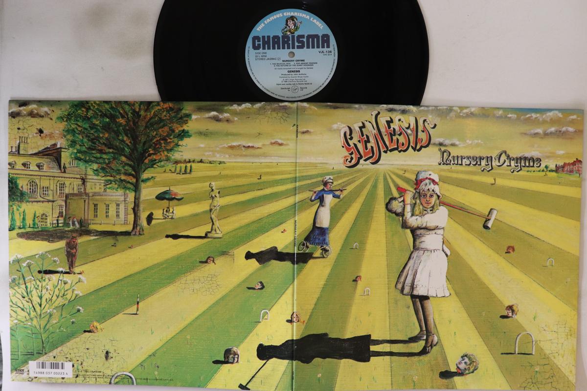 

LP Record GENESIS - Nursery Cryme VJL136 CHARISMA 1988 Japan Rock Used