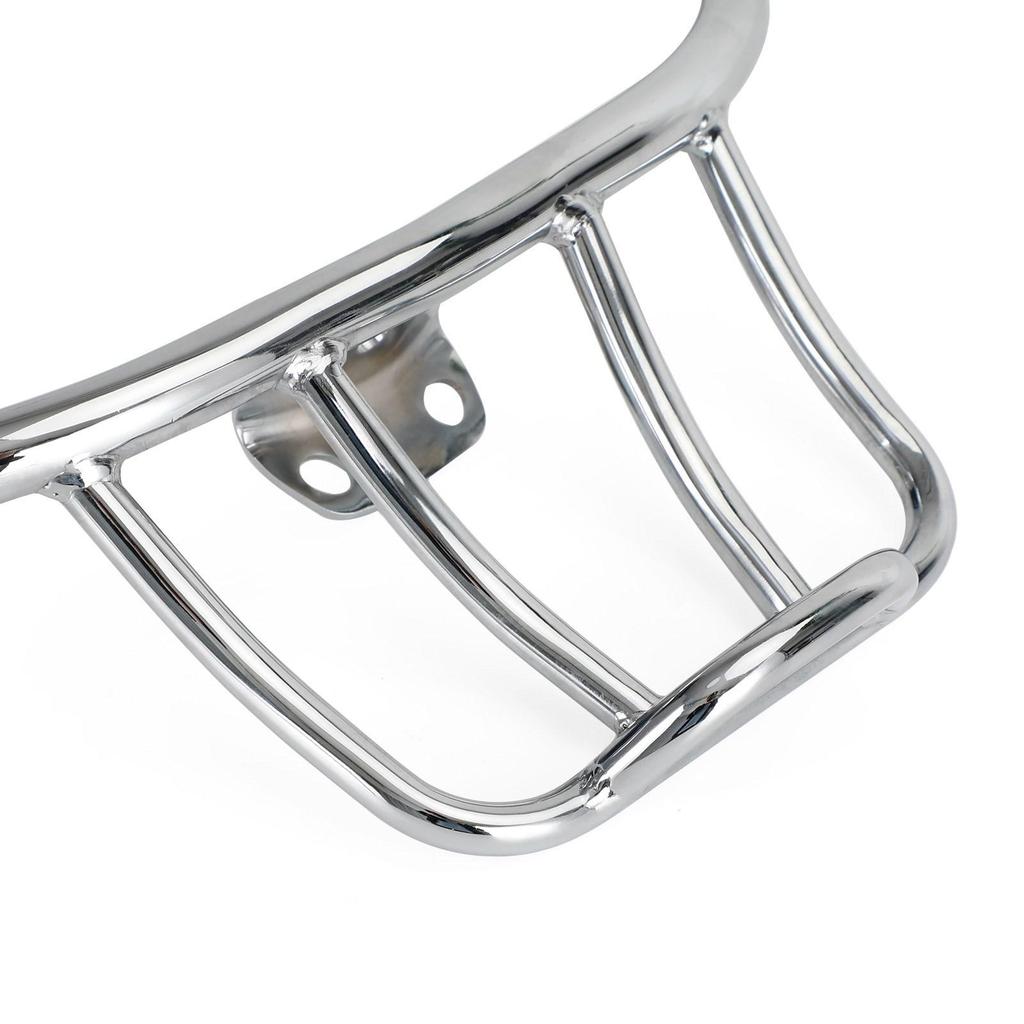 Sloped Rear Rack Carrier Pannier Chrome For Vespa Sprint Primavera 50 125 150