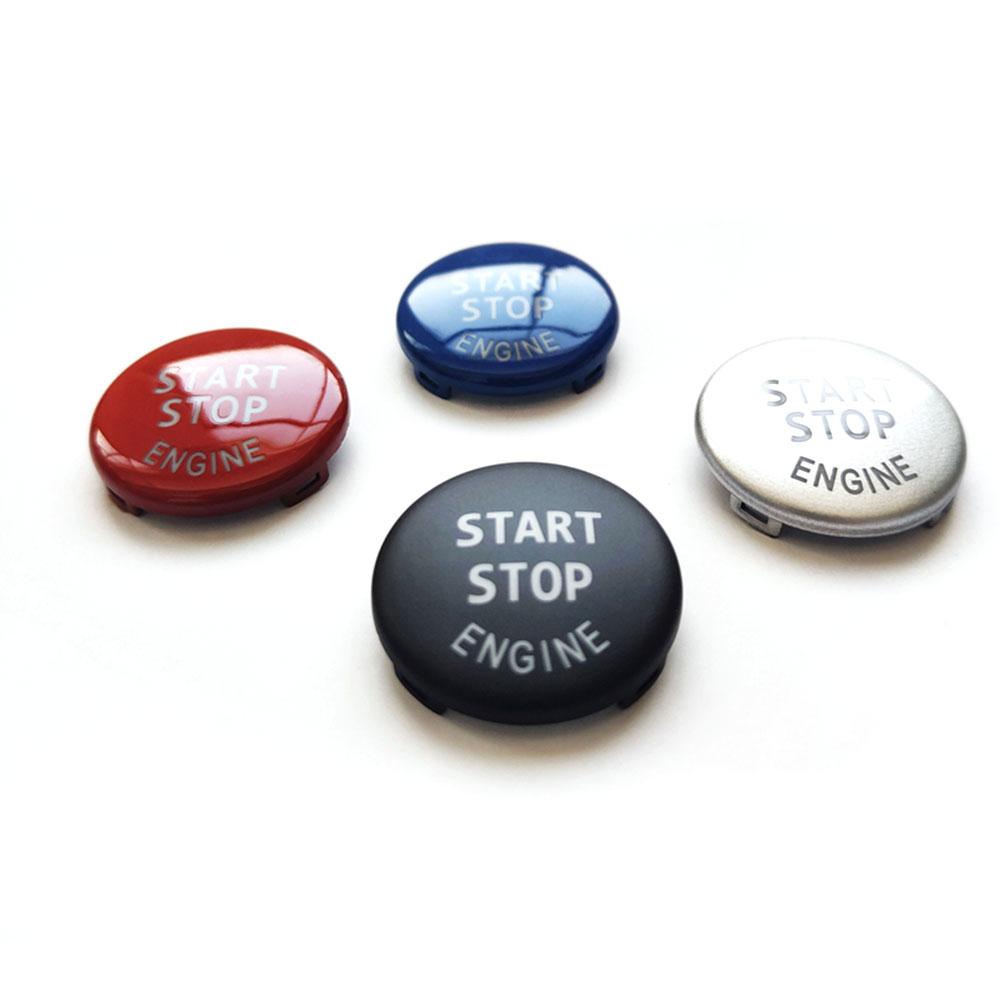 Couvercle de bouton de démarrage et d'arrêt d'allumage du moteur, couvercle de remplacement pour BMW série 1 3 5 E87 E90 E91 E92 E93 E60 X5 X6 Z4 E84 E83 E70