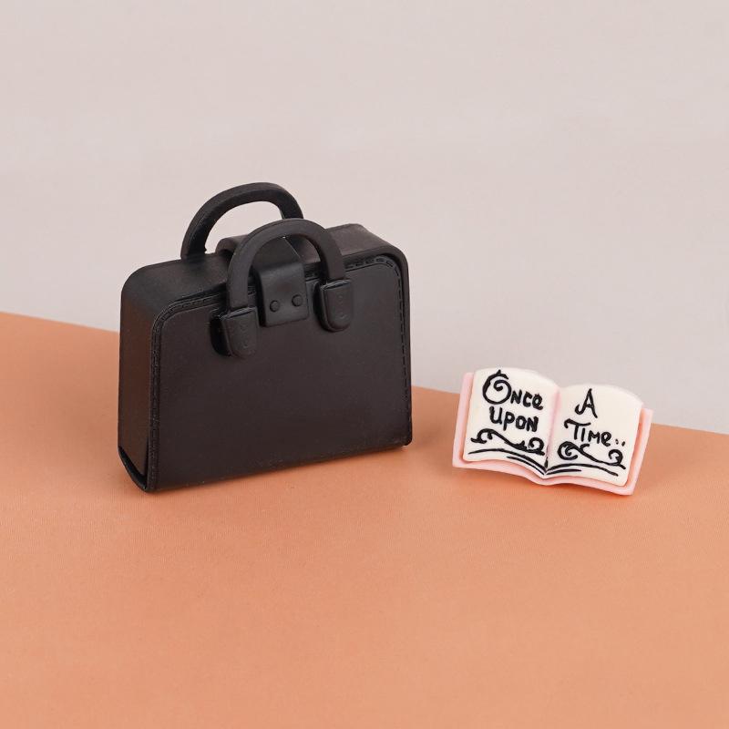 

1/12 кукольный домик, имитация сумки, школьная сумка, модель книги, куклы, мини-сумки, одежда, аксессуары, кукольный домик, кабинет, украшения, игрушки A5