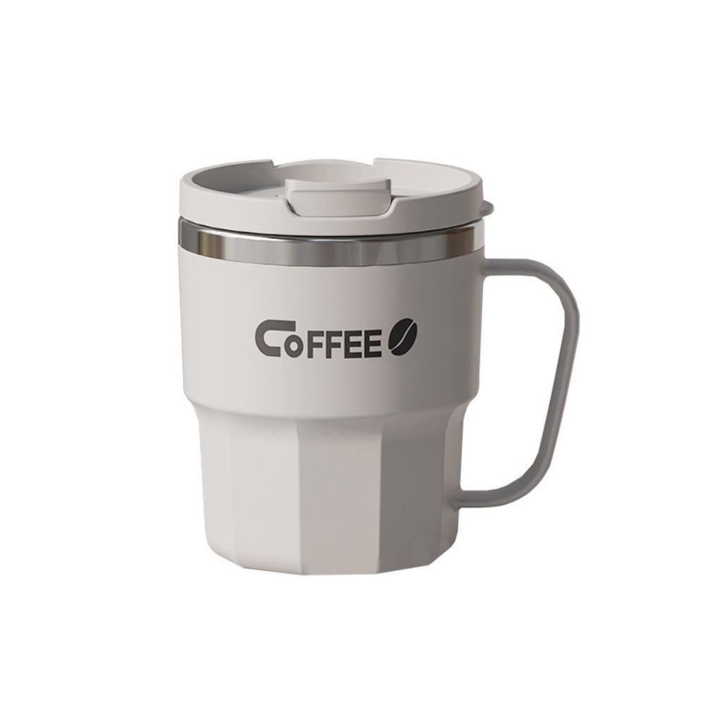 With Lid Coffee Mug 304 Stainless Steel Water Cup New Coffee Cup