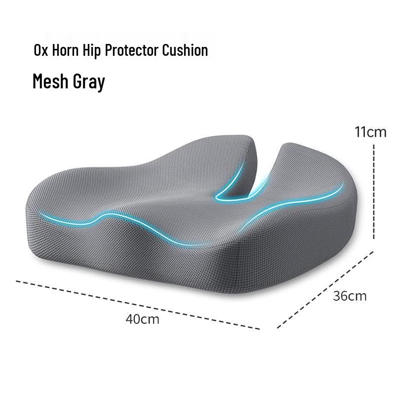 

Эргономичная подушка-поддержка поясницы из пены с памятью для длительного сидения и улучшения осанки 40x36x11 cm