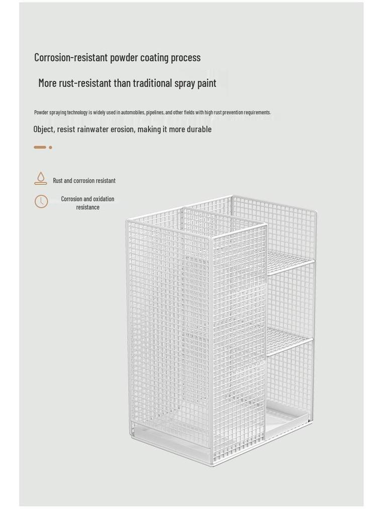 Entrance Umbrella Holder: Compact Water-Draining Stand for Home or Commercial Doorways
