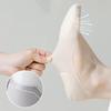 Women's Boat Socks with Foam Padding Shock Absorption Thin and Breathable Ice Silk Socks Shallow Cut Invisible Non-slip Silicone Socks