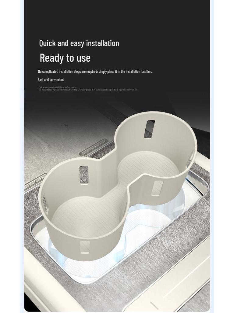 Third-Gen Silicone Cup Holder Coaster for 26 Nio ES8 Models