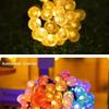 Christmas Light Solar Waterproof  Ball Garden Solar Lamp Power Led String Globe String Lights Holiday Home Decorations