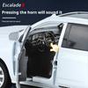 1:24 Large Size Alloy Cadillac Escalade Model Simulated SUV Off-Road Vehicle Boys' Toy Pull Back Collection & Desktop Ornament