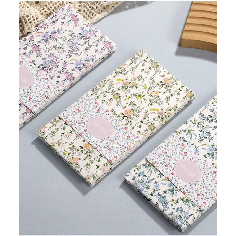 A6 Blank Notebook Travel Journaling Stamp Collecting Daily Planning Fabric Cover Wire-O Bound 100gsm Offset Paper