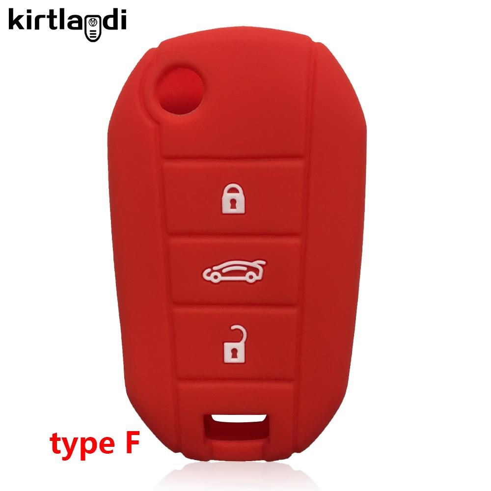 For Fiat Scudo for Opel Combo for Peugeot Rifter 2020 207 208 307 308 407 408 5008 308SW 2008 for Citroen C4 Key Cover Case Skin