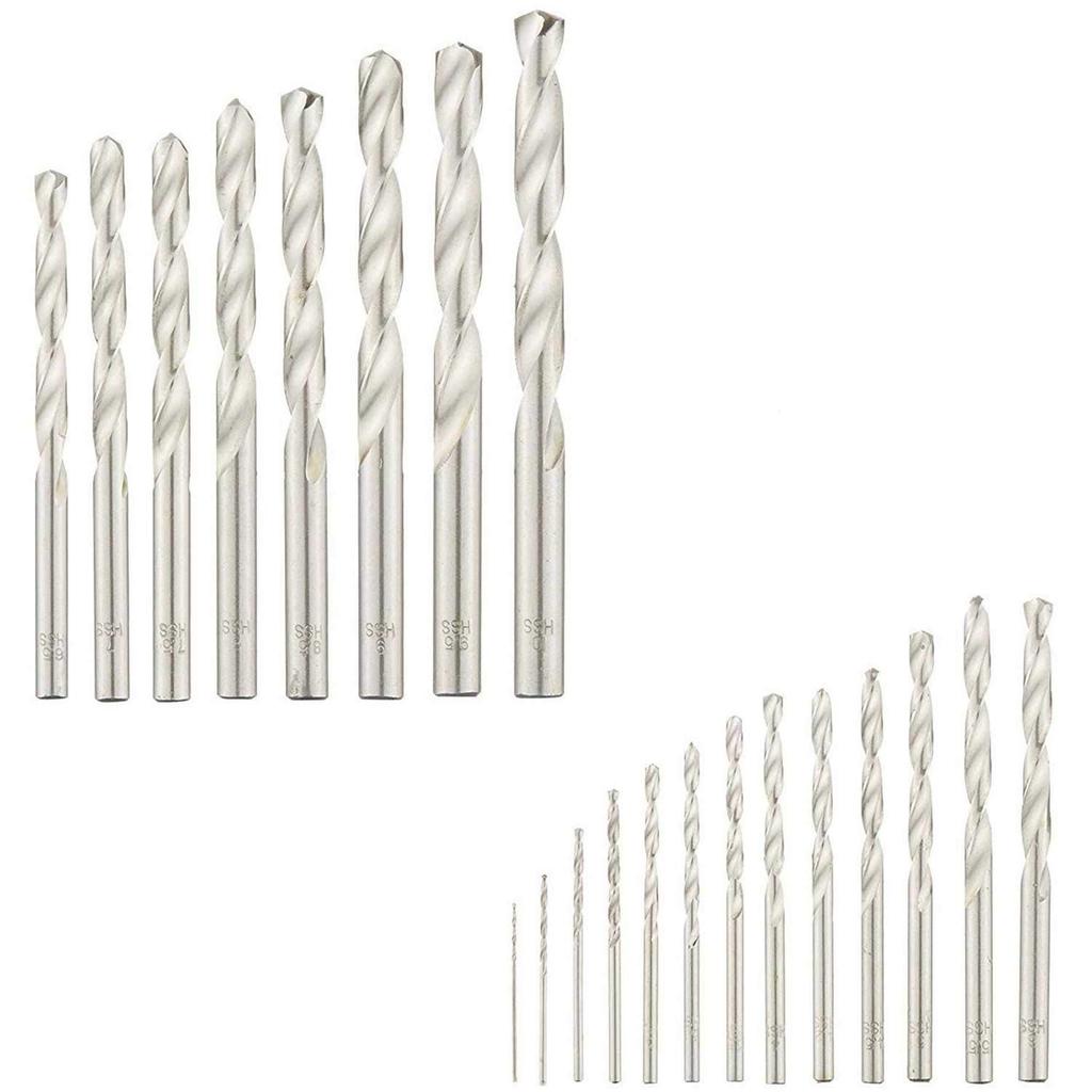 E-Value ETD-21S Iron Drill Set, Round Shaft, Set of 21