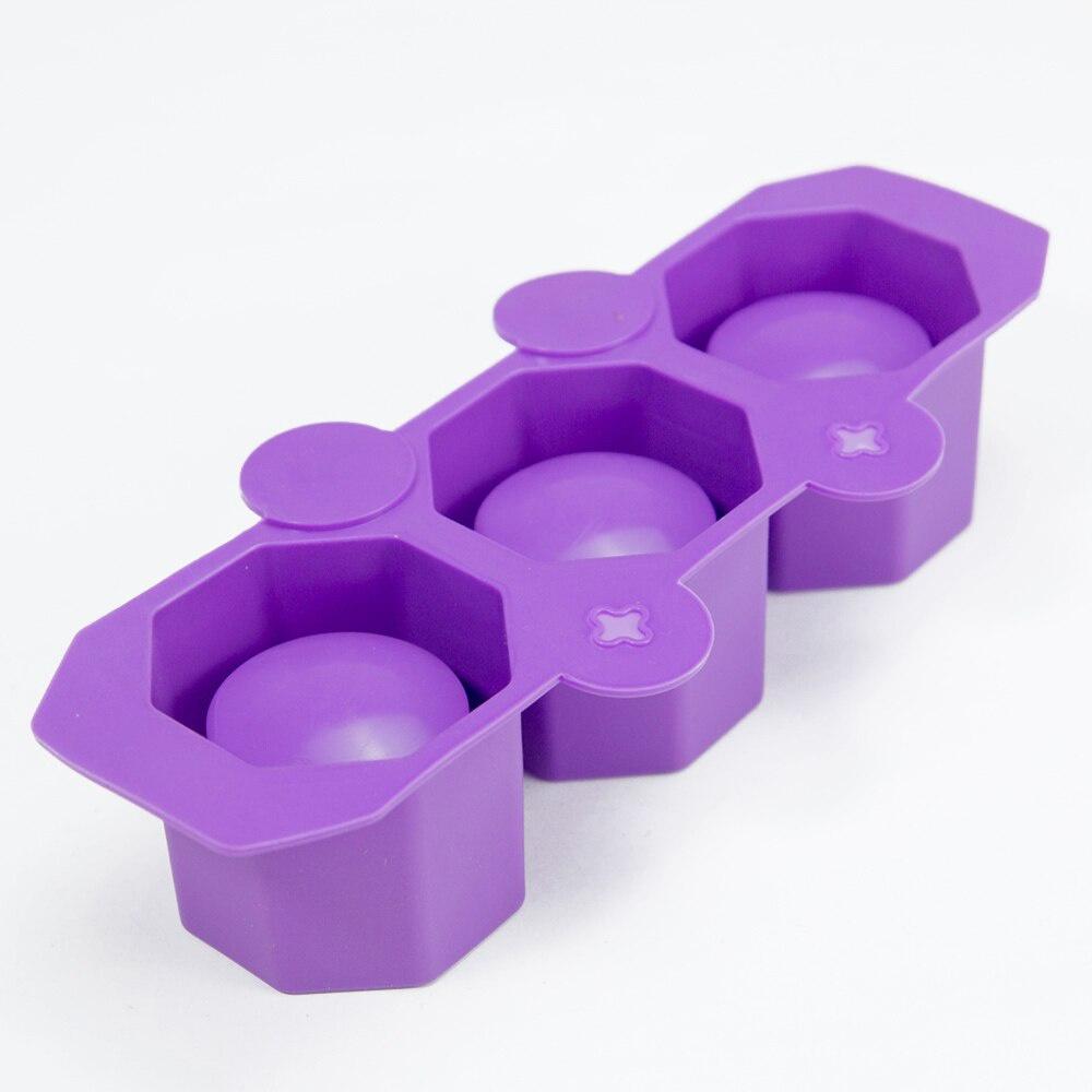 3 Holes Silicone Pot Molds Form Arts Craft Polygonal Cup Moulds DIY Succulent Flowerpot Clay Plaster Gypsum Mold Concrete Mould