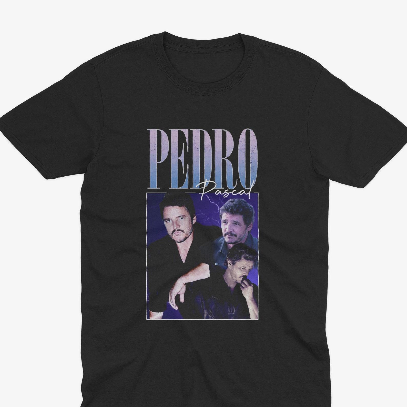 PEDRO PASCAL Retro Style T-Shirt, Pedro Pascal Vintage Shirt, Pedro Pascal T-Shirt, Pedro Pascal Fans Gift, Pedro Retro 90s Tees XL
