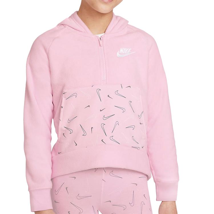 

Nike Grade School Sweatshirts Hooded Moderate DJ5737-663 140/S