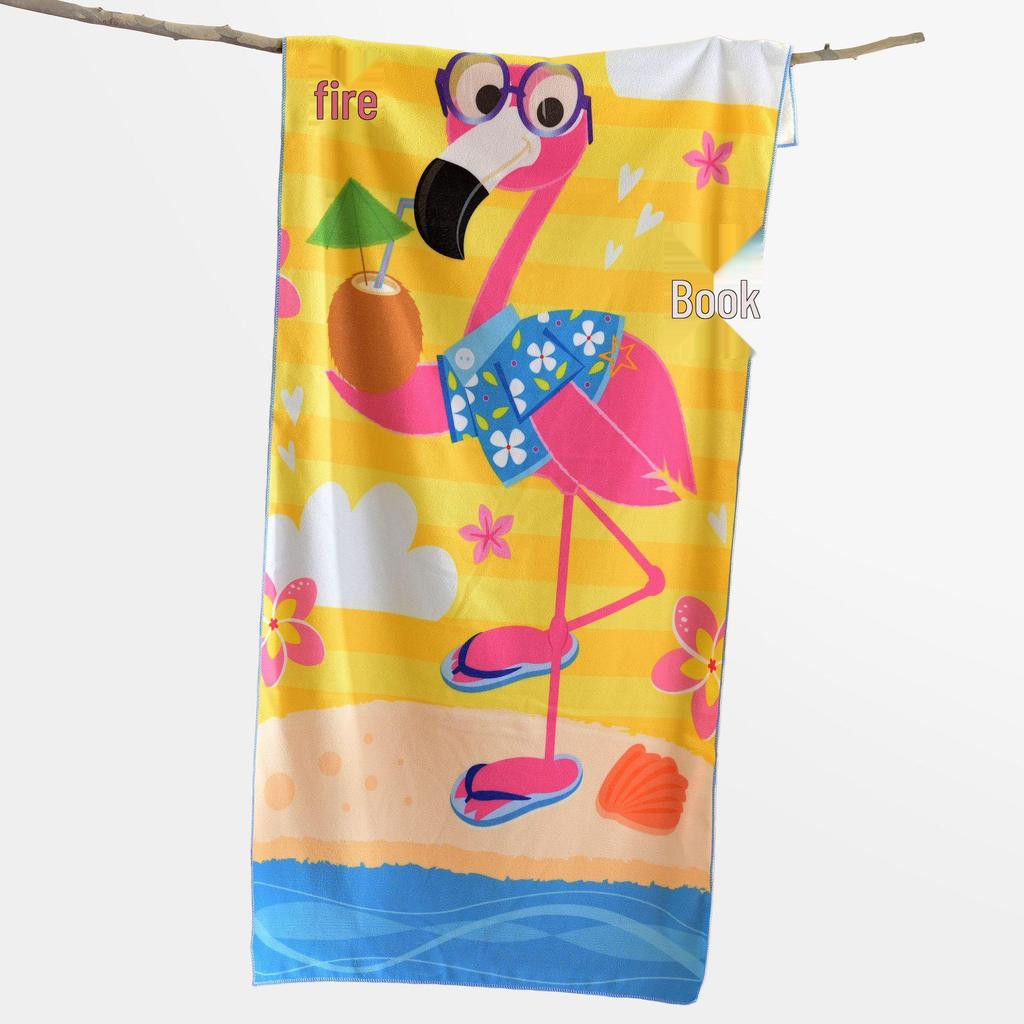 Superfine Fiber Extra-Large Absorbent Beach Towel with Reactive Printing