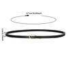 Korean-Style Fashionable and Versatile Slim Waist Belt for Women – Knotted Decorative Leather Belt for Dresses and Sweaters