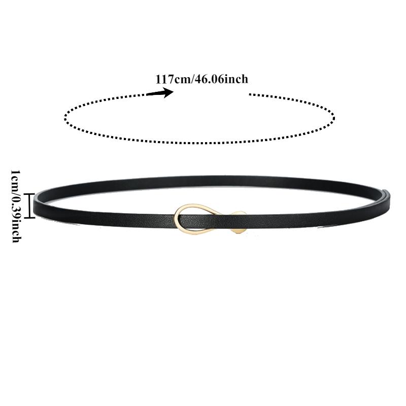Korean-Style Fashionable and Versatile Slim Waist Belt for Women – Knotted Decorative Leather Belt for Dresses and Sweaters