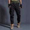 Herren Wander Cargo Jogginghose Mehrere Taschen Elastischer Bund Outdoor Hose