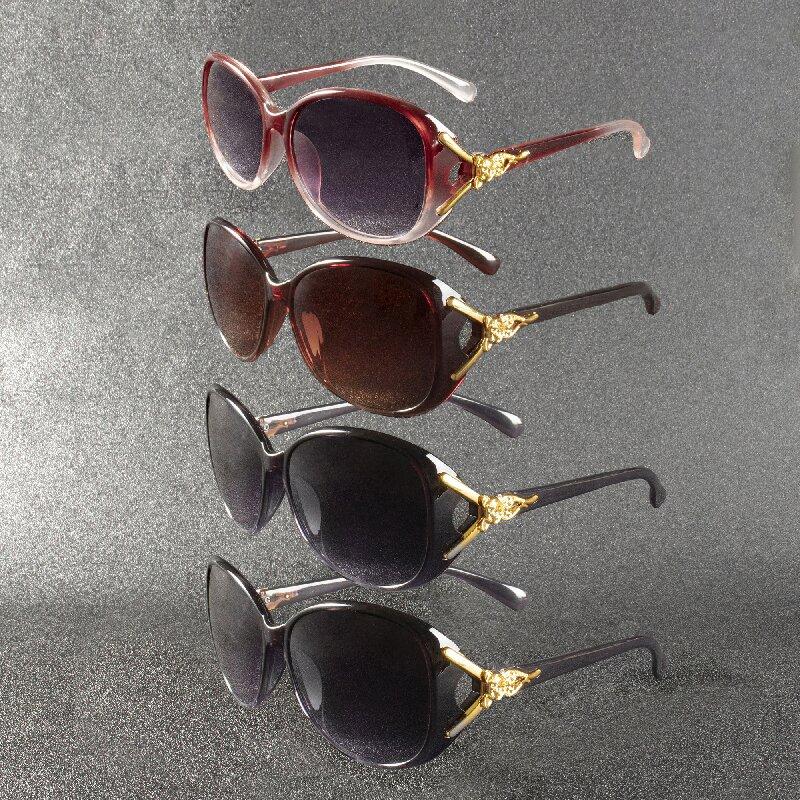 Fashion Oversized Sunglasses Women PC Female Big Frame Gradient Sun Glasses  mujer