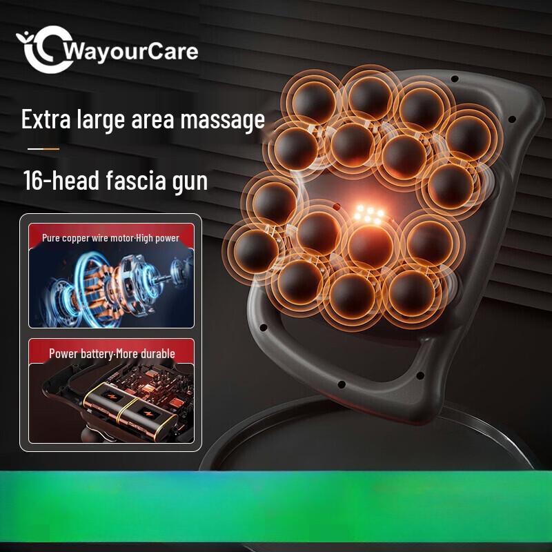 WayourCare 16-Head Percussion Massager