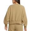 Nike Sweatshirts Women's Camel Crew Neck Moderate Regular DQ6845-258