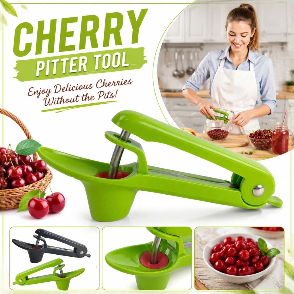 Fruit Pitter Tool Cherry Olive Pitter Remover Durable Kitchen Gadget for Removing Pits from Various Fruits with Easy Grip Handle