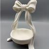3D Printed Bow Ornament Tray: Postmodern Light Luxury Home Decor for a Girly Touch